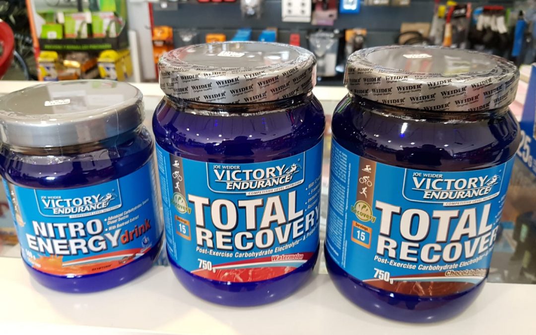 Productos de nutrición deportiva para ciclistas